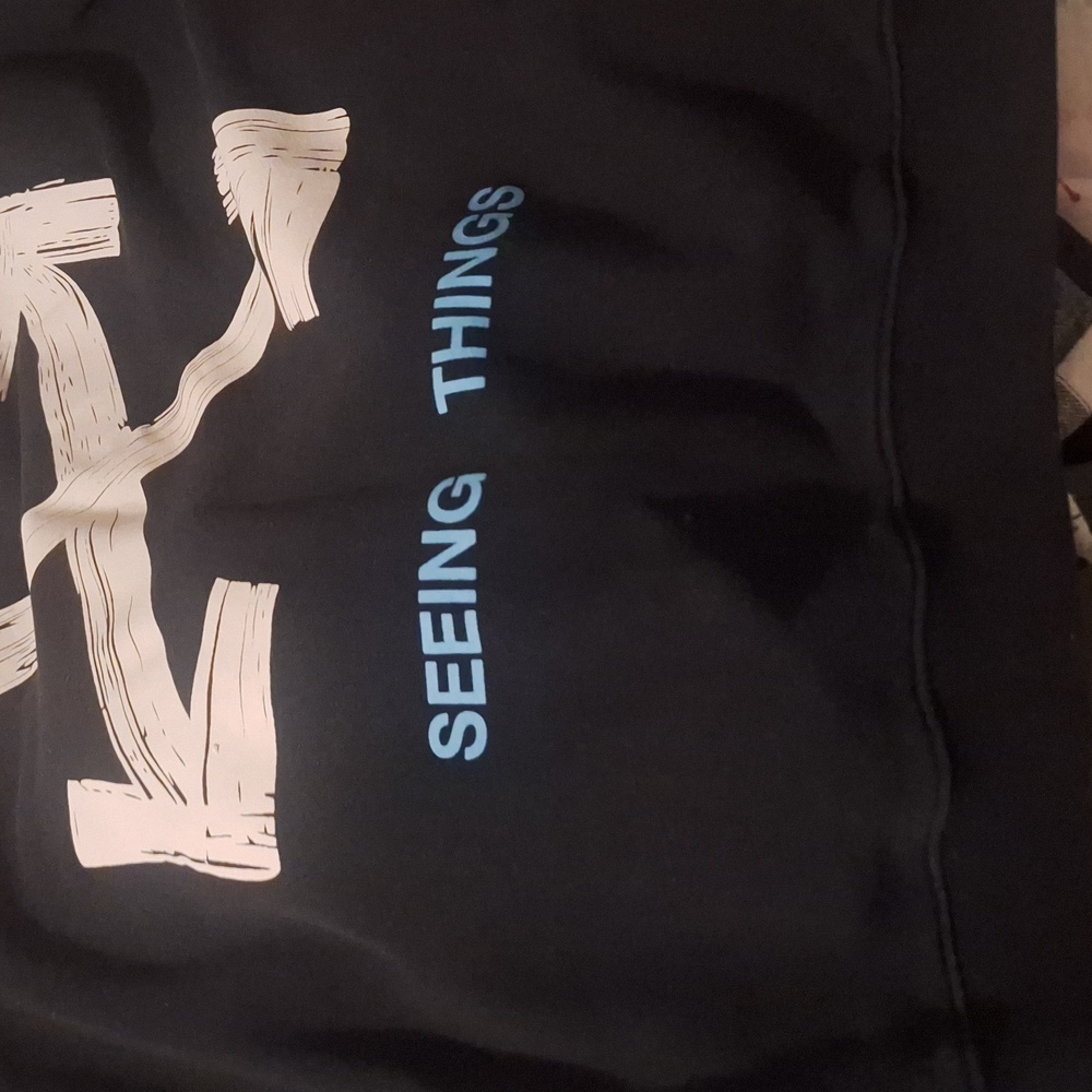 Off-White Black Crewneck Sweater - Picture 9 of 11
